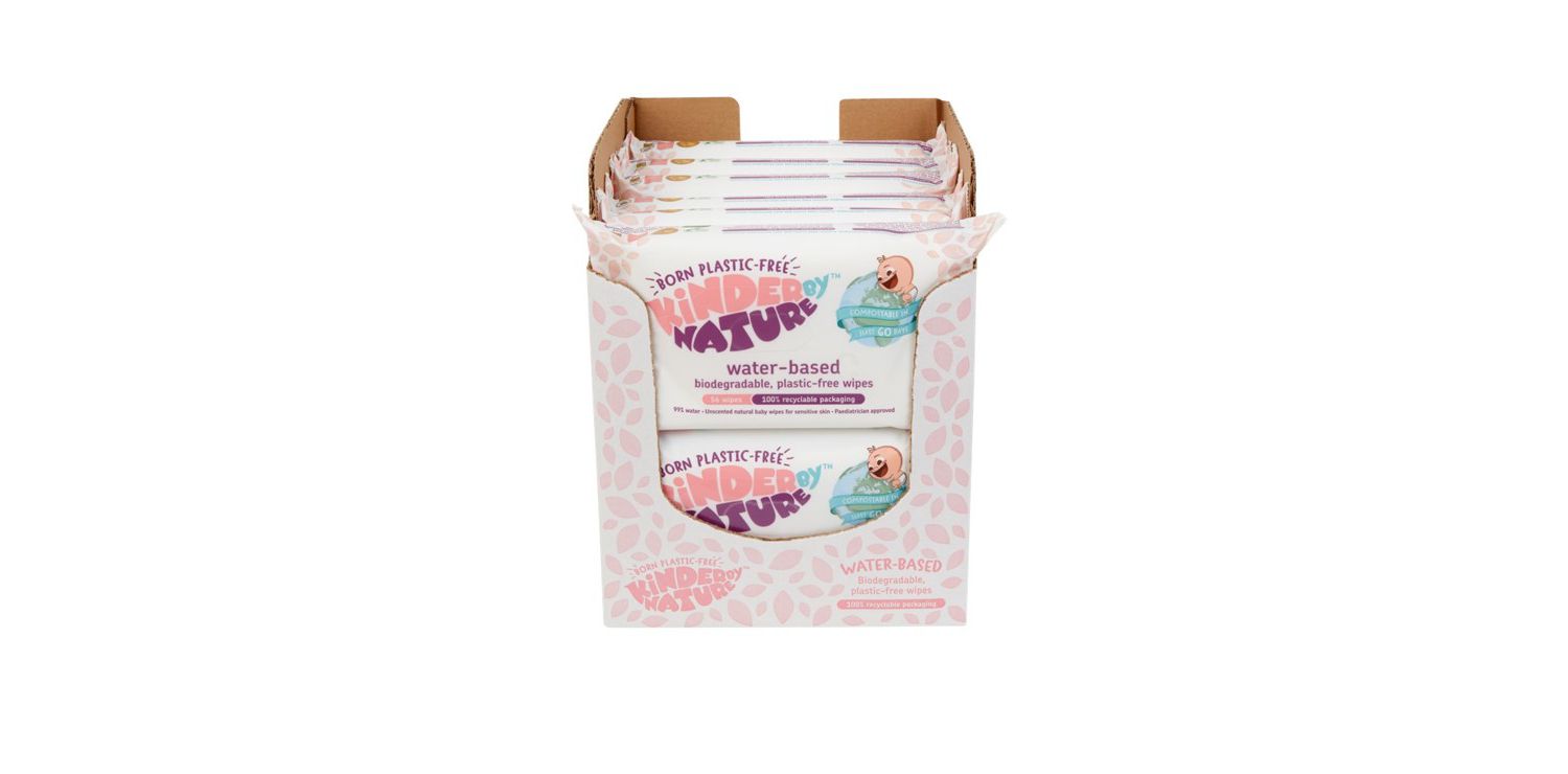 Unisex Water-Based Baby Wipes - 672 Count (12 packs of 56 wipes)