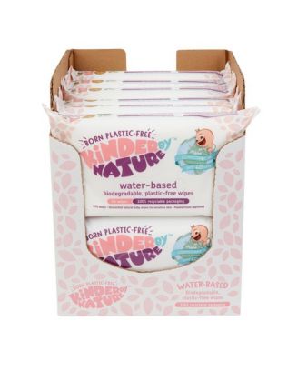 Kinder by Nature Unisex Water-Based Baby Wipes - 672 Count (12