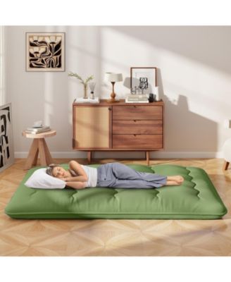Floor Mattress with Washable Cover and Carry Bag-Full Size