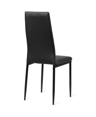 Set of 2 or 6 High Back Dining Chairs-Set of 6
