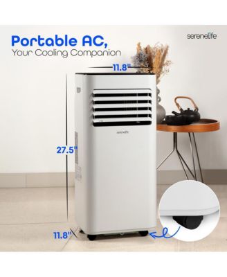 8000 BTU, Dehumidifier & Fan Modes Portable Air Conditioner