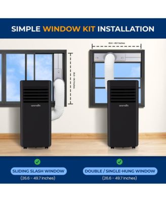 Portable Air Conditioner, 10000 BTU, Dehumidifier & Fan Modes