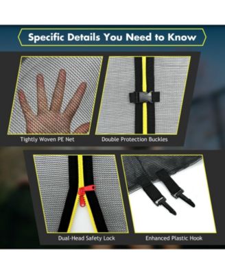 Trampoline Safety Replacement Protection Enclosure Net