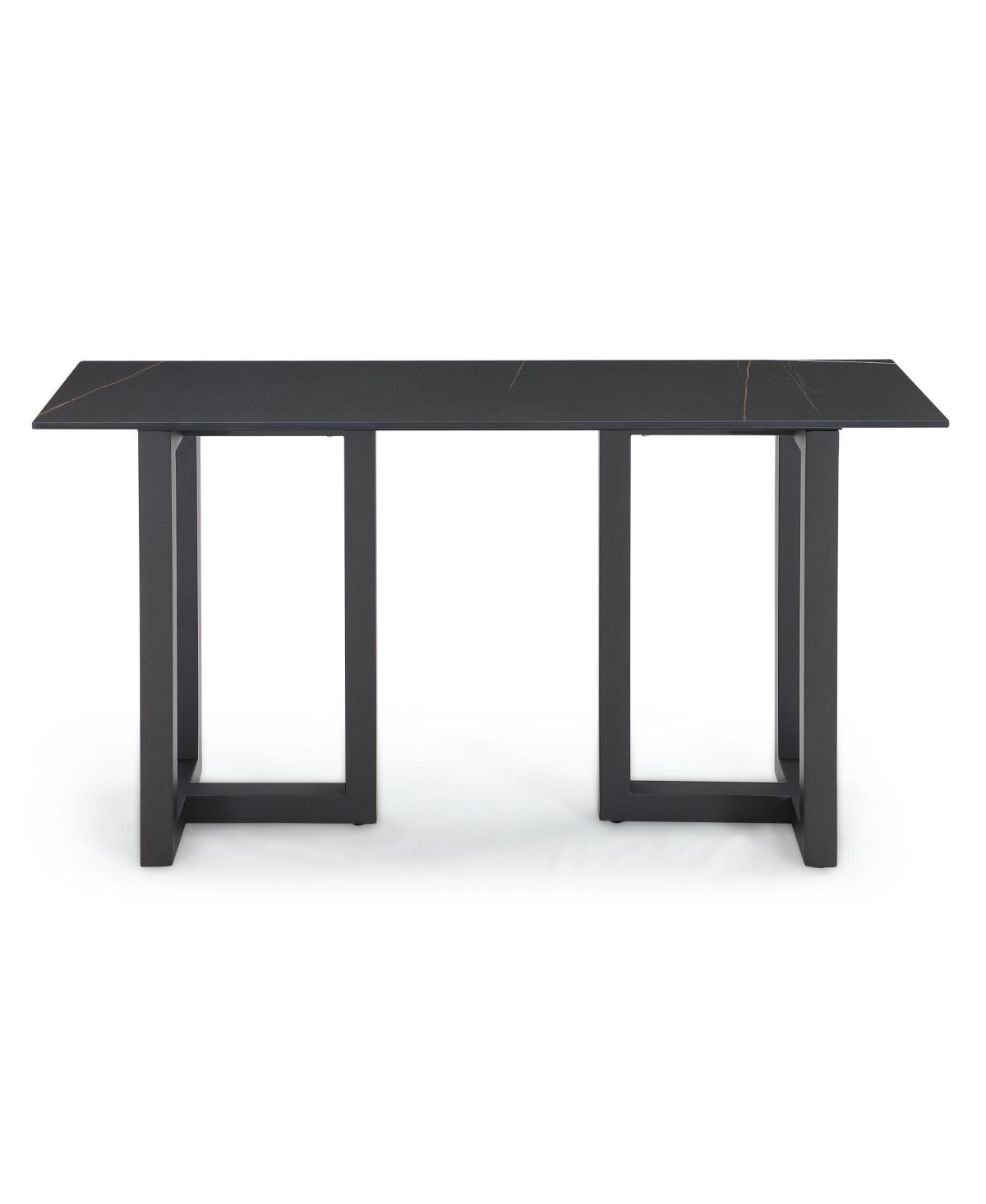 Macy's Furniture Emila 54" Sintered Stone Mix And Match Console Table