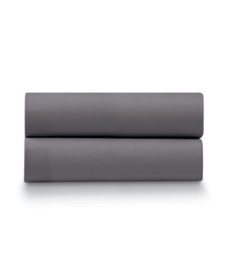 Percale Cool and Crisp 500 Thread Count 100% Cotton Pillowcase Set, King