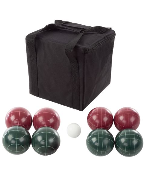 Детские игрушки Trademark Global Bocce Ball Set Heavy-Duty Resin Composite with Carrying Case, Ages 18+