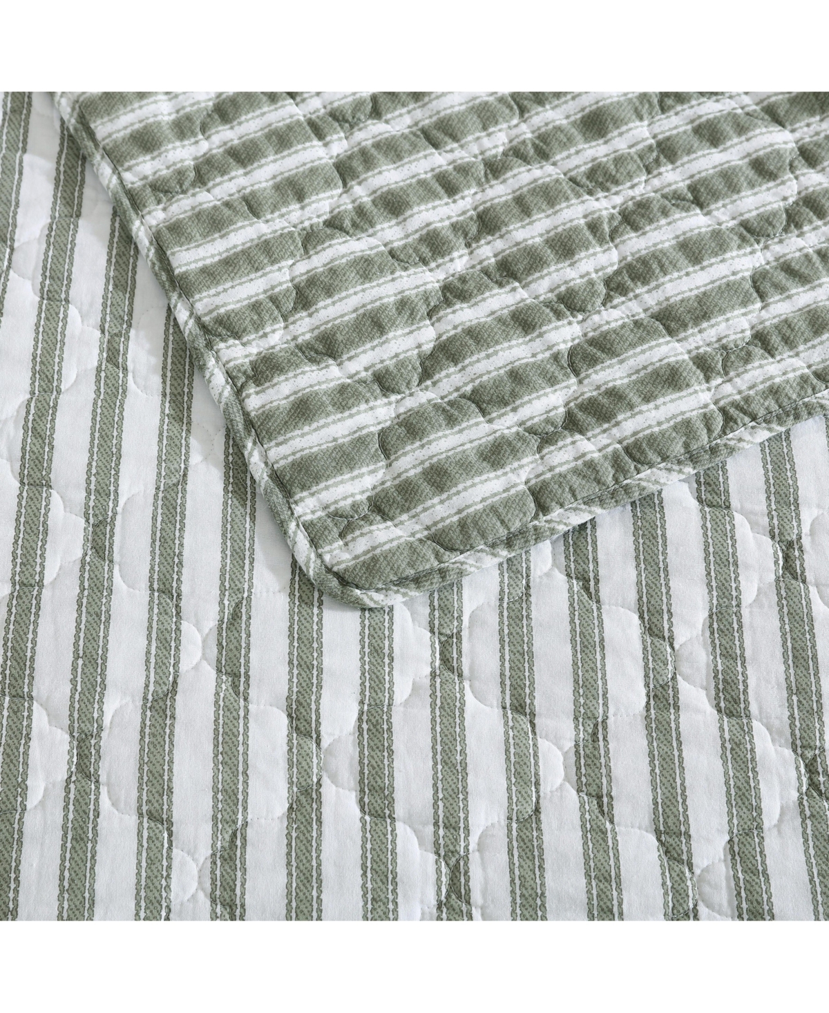 Stone Cottage Stone Cottage-Willow Way Ticking Stripe Quilt-Sham Set