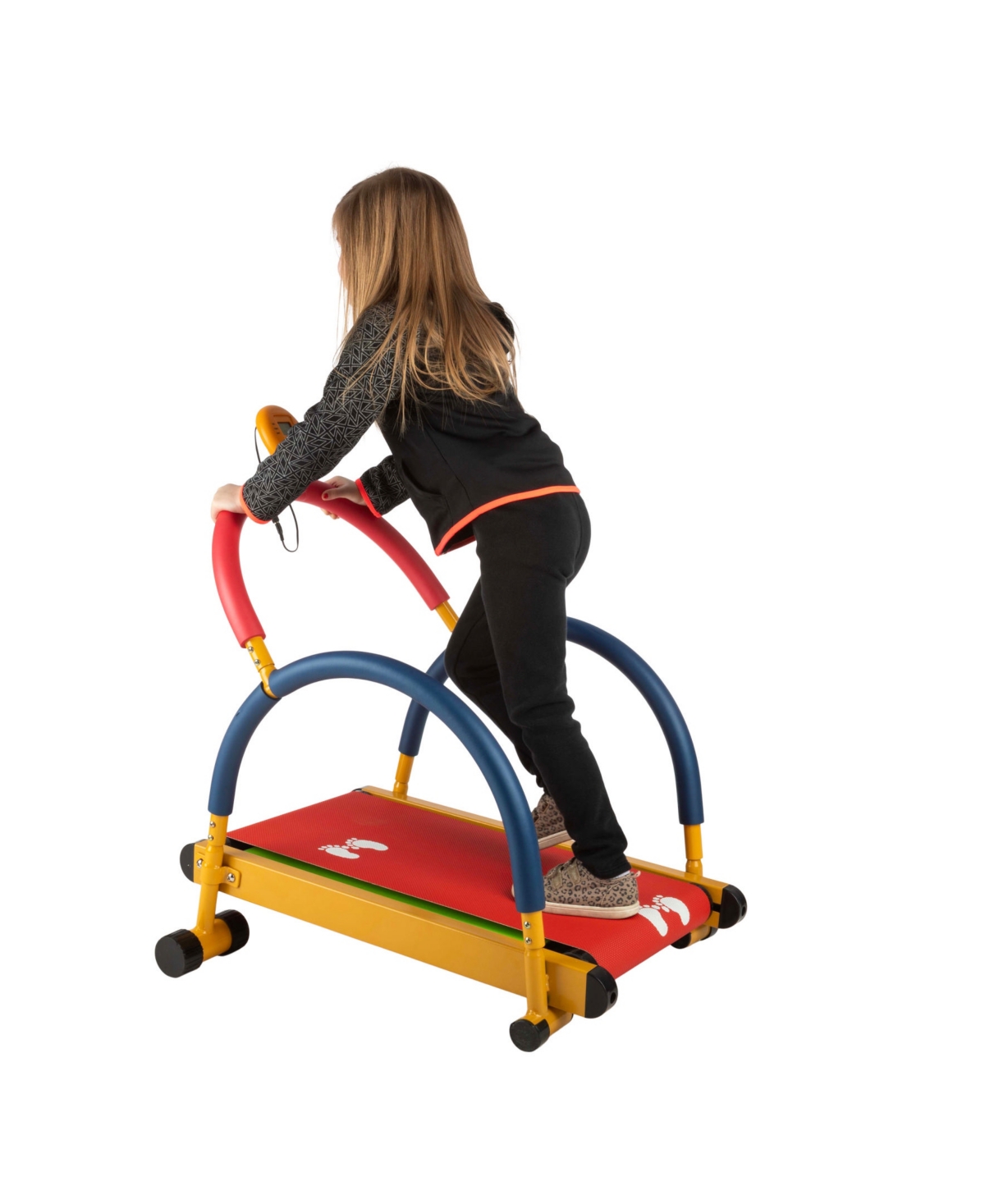 Trademark Global Hey Play Kids Exercise Equipment Treadmill In Multicolor
