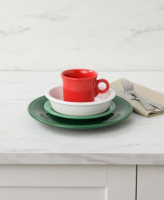 Mixed Holiday Classic Rim 12 Pc. Dinnerware Set, Service For 4