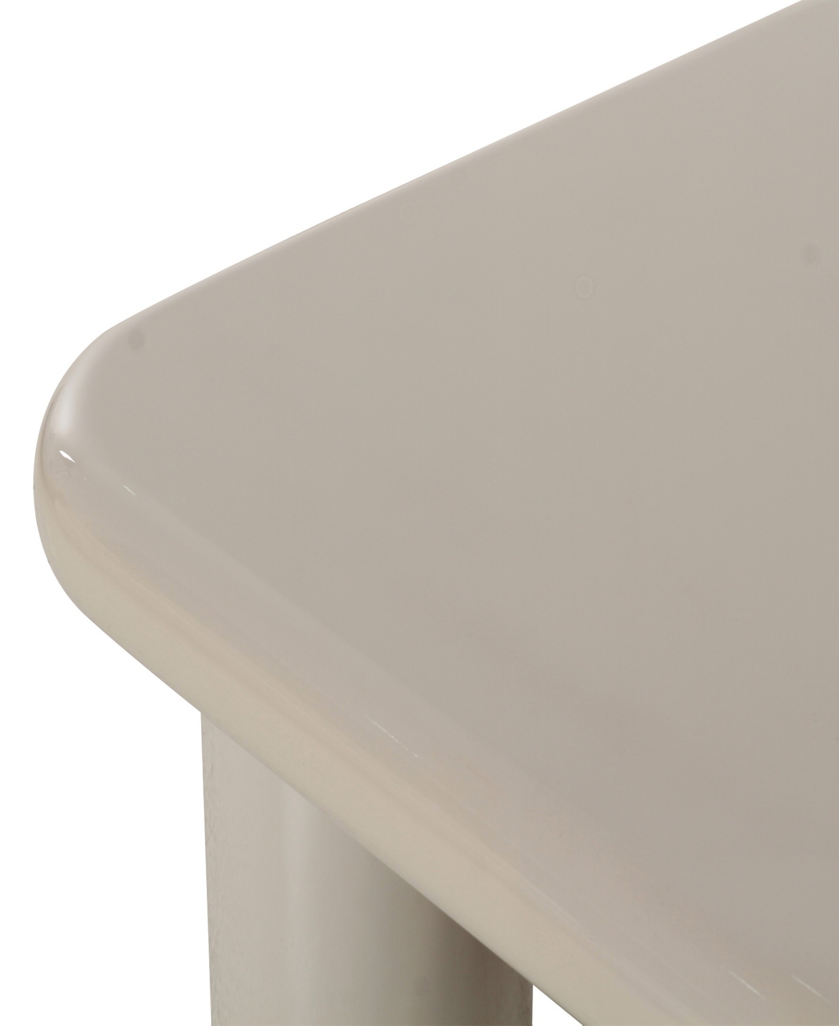 Tov Furniture 33.5" Wood Square Coffee Table In Cream