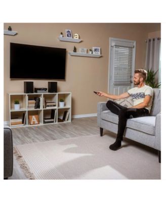 All-in-One Stereo System – CD Player, Bluetooth, FM Radio, USB & Aux Inputs, Remote Control, Compact Design, Superior Sound – Black