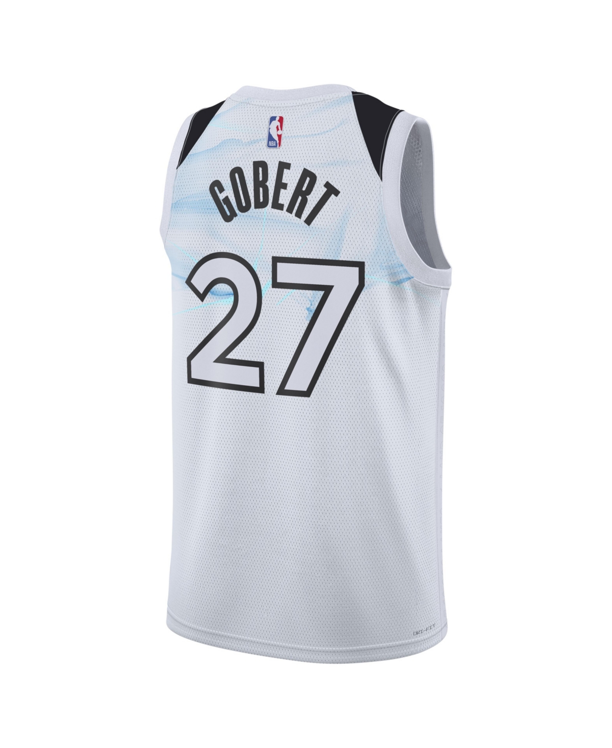 Nike Men's and Women'sRudy Gobert Minnesota Timberwolves 2024/25 City Edition Finished Swingman Jersey - White