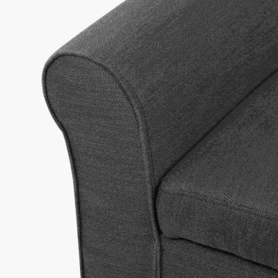 50” Armed Storage Bench,Upholstered Ottoman for Bedroom,Living Room, or Entryway-The Pop Home