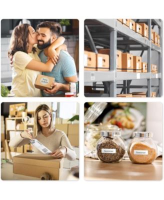 POLONO Bluetooth Thermal Shipping Label Printer, Wireless 4x6 Shipping Label Printer for Small Business, Support Android, iPhone, Windows, and Mac, Widely Used for Ebay, Amazon, Shopify, Etsy, USPS