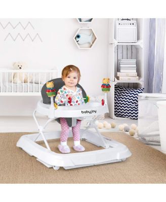 Adjustable Height Removable Folding Portable Baby Walker
