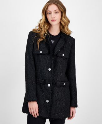 Women's Noelie Tweed Sequinned Jacket