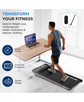 2.5HP Electric Portable Walking Pad with Smart Speed Control