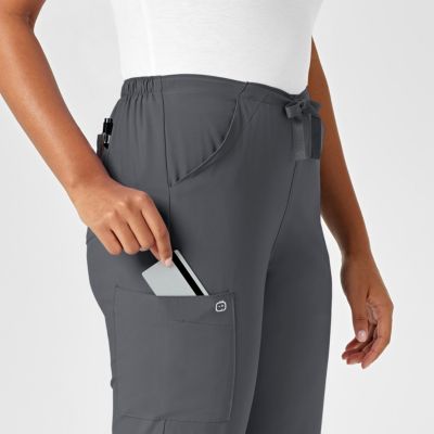 Plus Size W123 Drawstring Scrub Pant