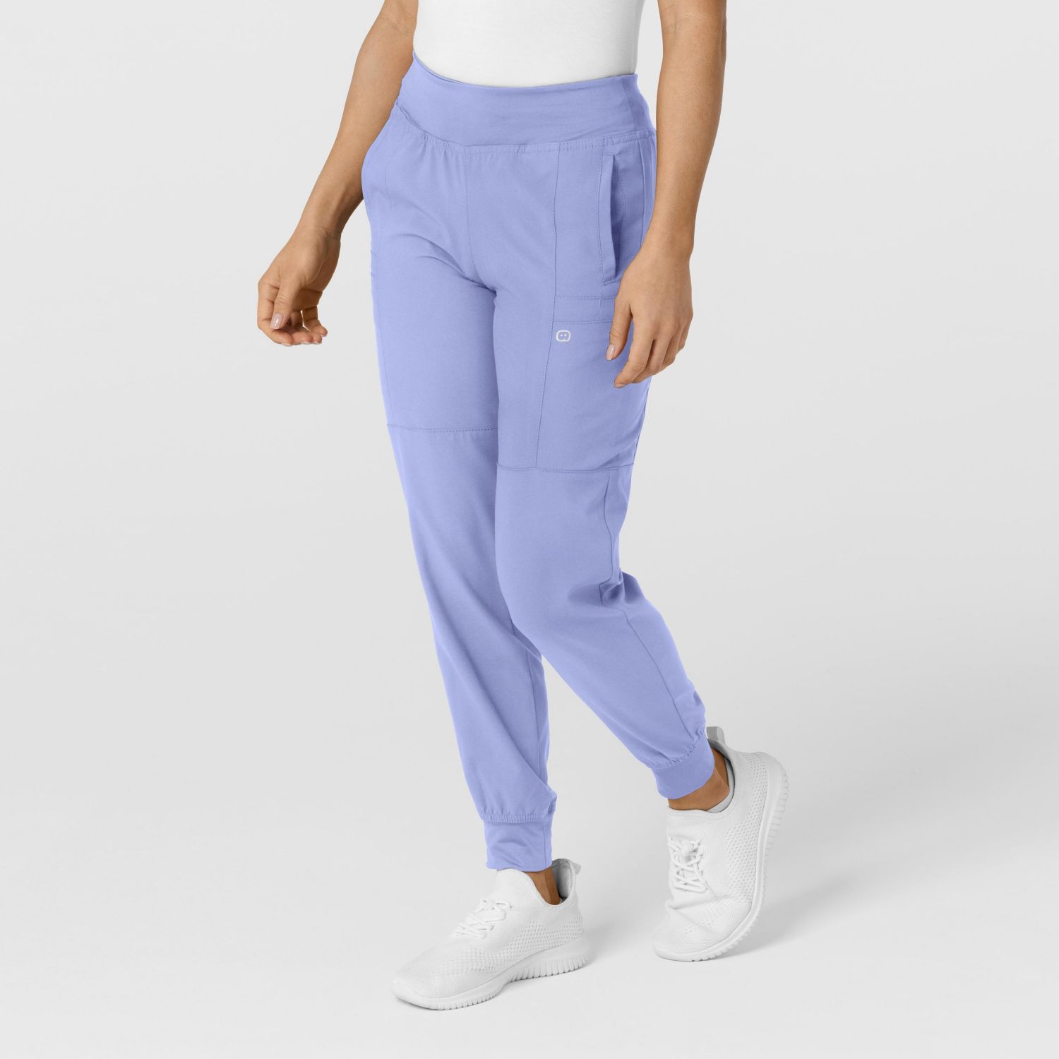 Petite W123 Comfort Waist Cargo Jogger Scrub Pant