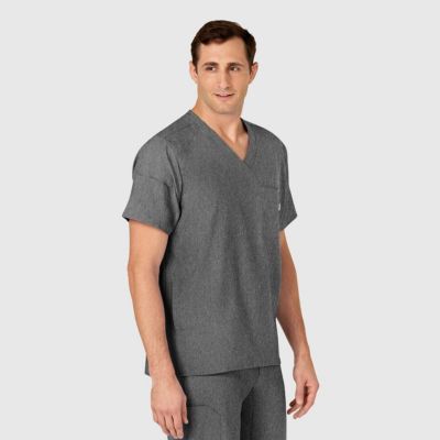 Men's W123 V-Neck Scrub Top