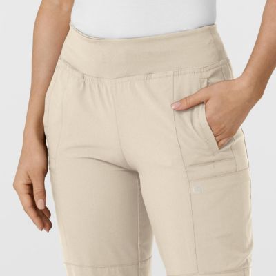 Women's W123 Comfort Waist Cargo Jogger Scrub Pant