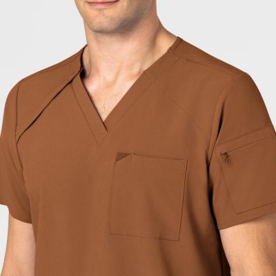 Men's RENEW EZ Zip Scrub Top