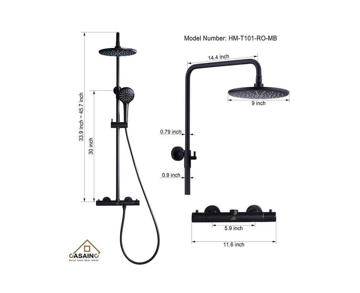 Casainc Thermostatic 9