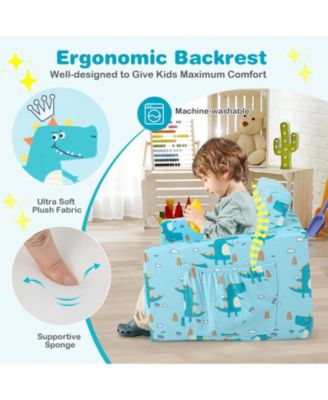 Kids Recliner Sofa Converts to Sleeper Bed for Boys Girls