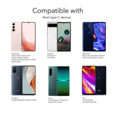 3-in-1 Charging Station Made for Google Pixel, Pixel Buds, Fitbit Charge 5, 6, Versa 3, 4, Sense, Sense 2, Ace LTE & Pixel Watch 3 - NOT Compatible with Pixel Watch - (Black)