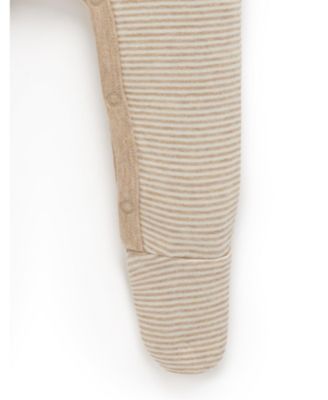 Baby Boy and Baby Girl Stripe Coverall