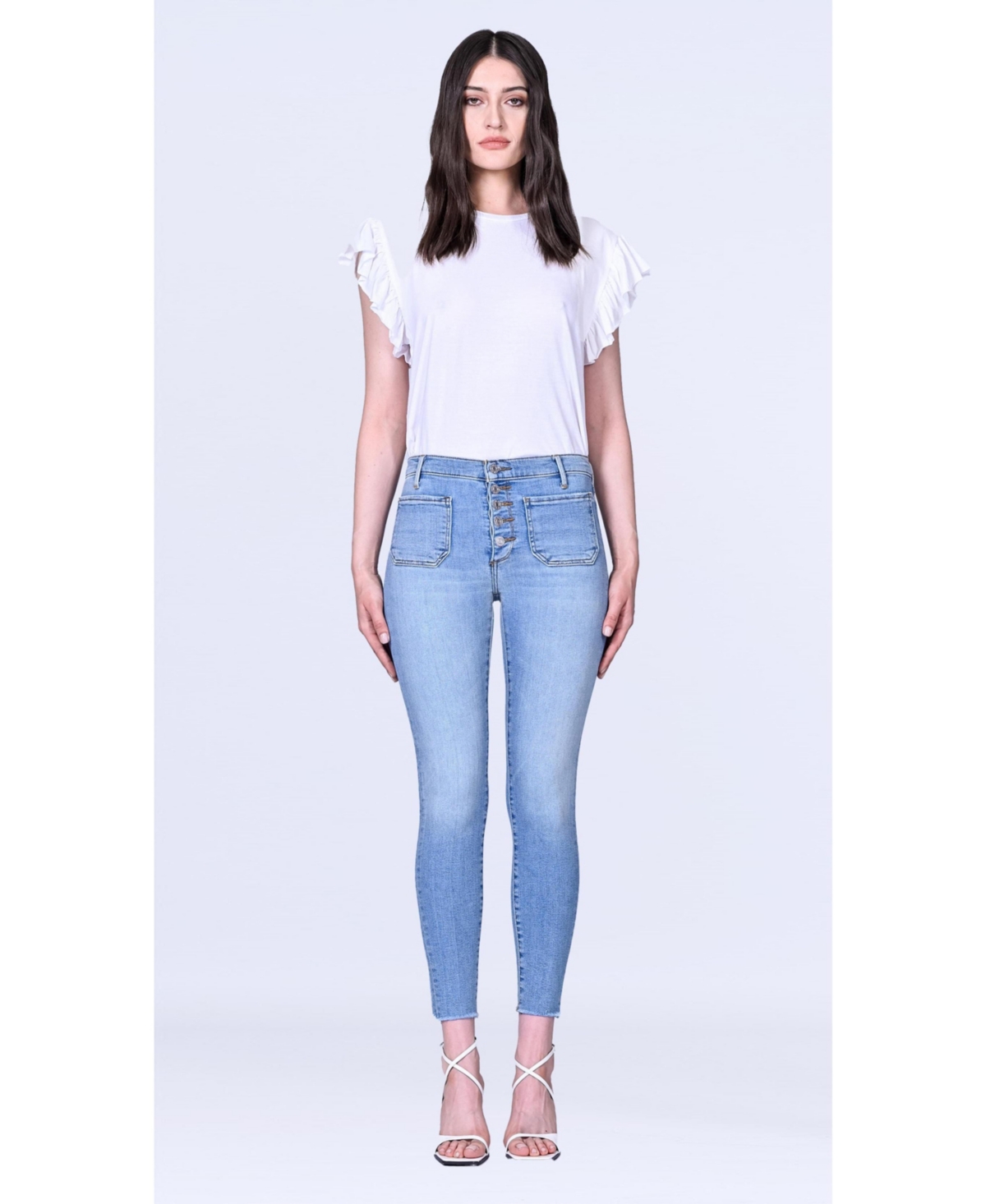 Black Orchid Denim Women's Ava Patch Pocket Skinny Jean