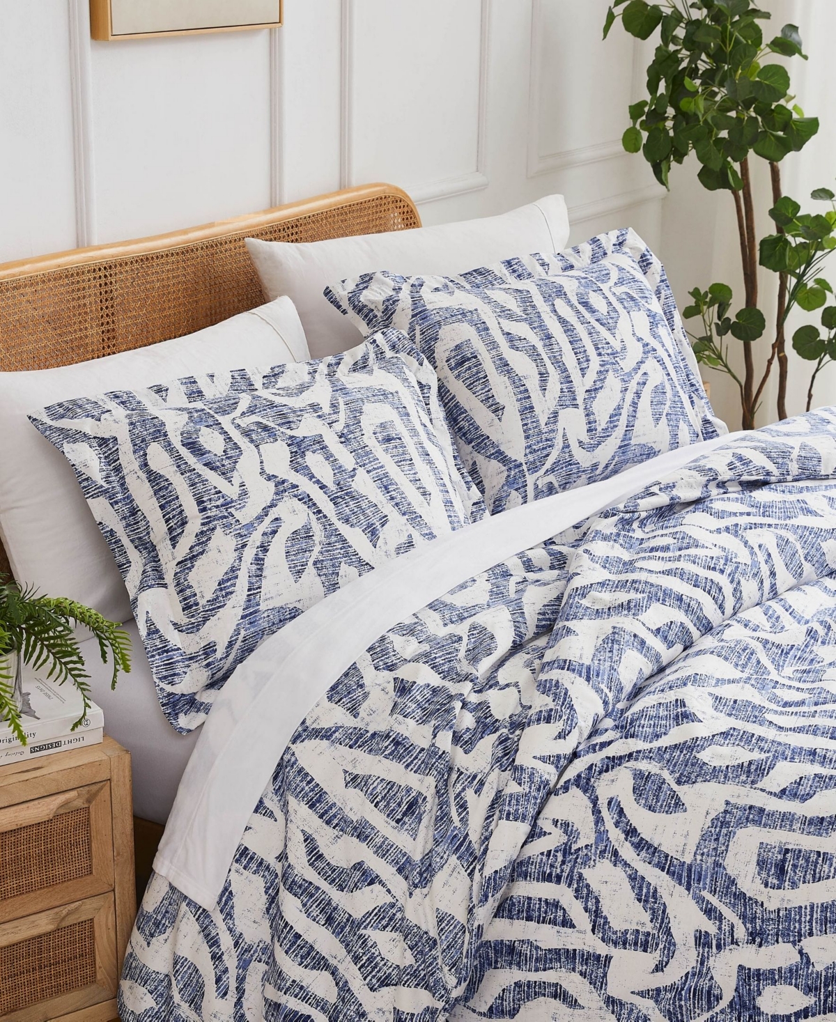 Southshore Fine Linens Khari 2-pc. Comforter Set, Twin/twin Xl In Blue