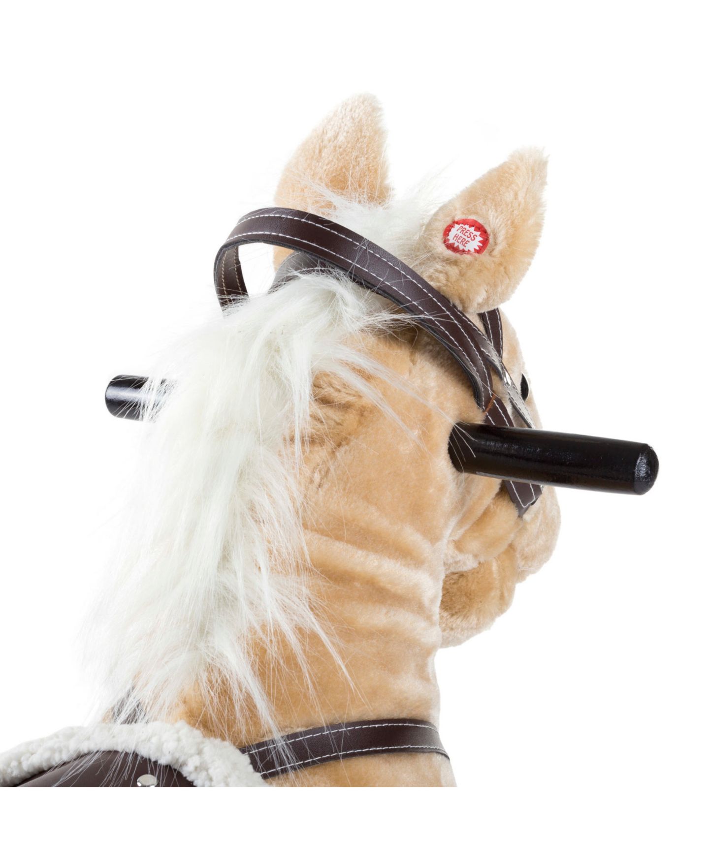 Детская мягкая игрушка Trademark Global Happy Trails Plush Sound-Making Rocking Horse, Ages 3+ — фото 4