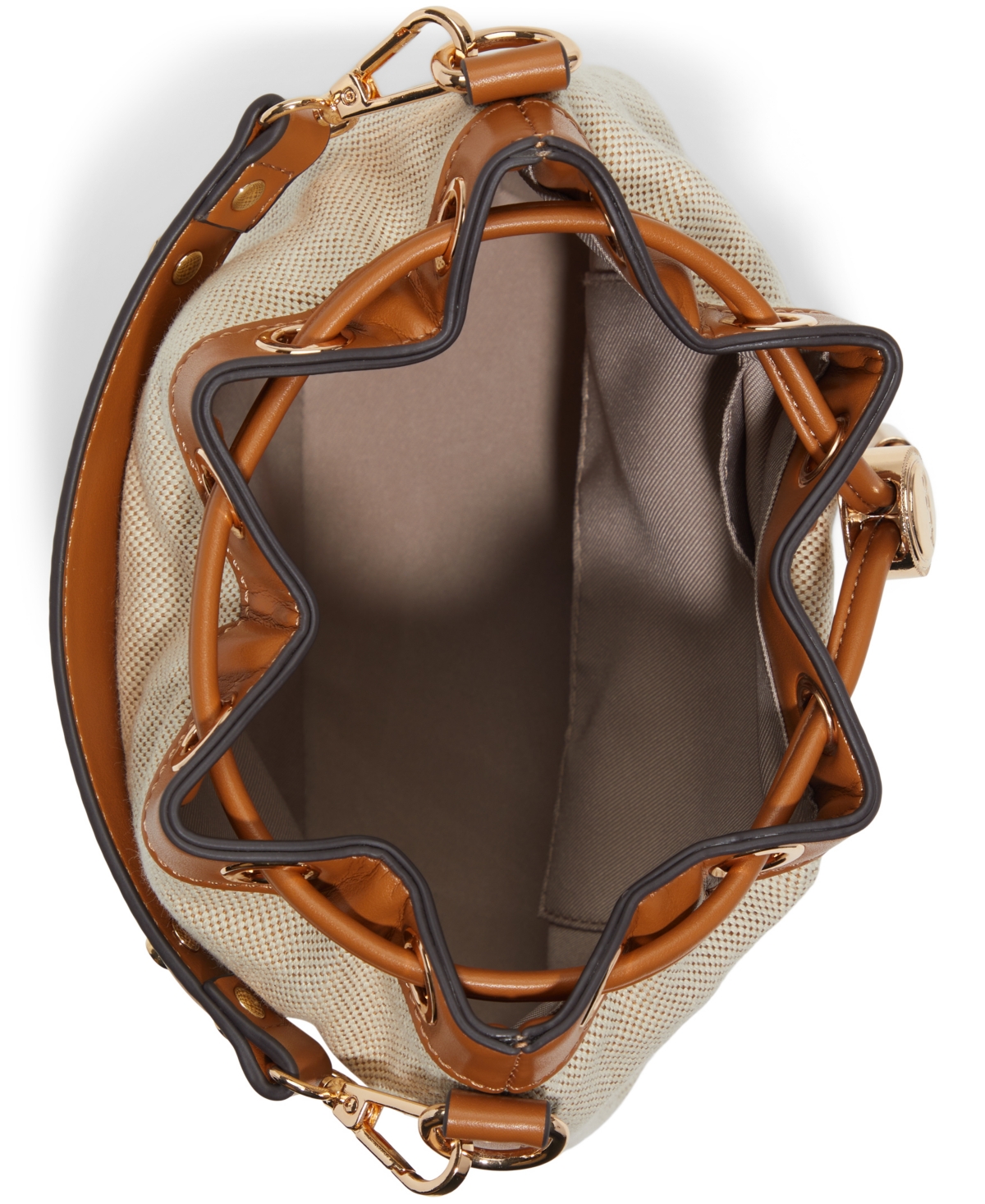 Aldo Annalany Medium Bucket Bag In Tan