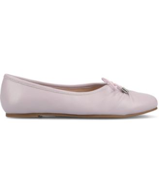 Women's Callee Rouched Tie Ballet Flats