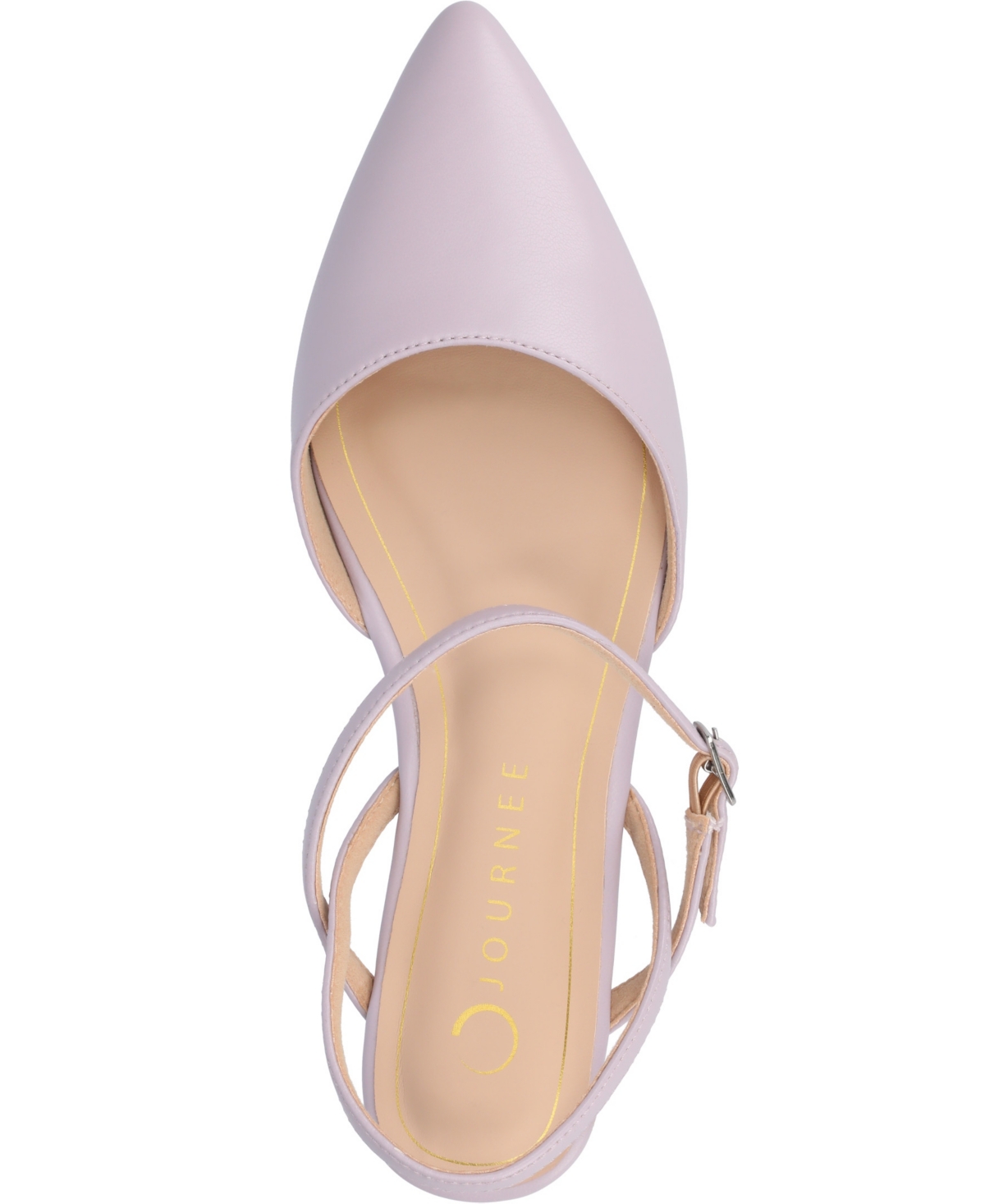 Journee Collection Martine Supernatural Shades Slingback Flat In Lilac