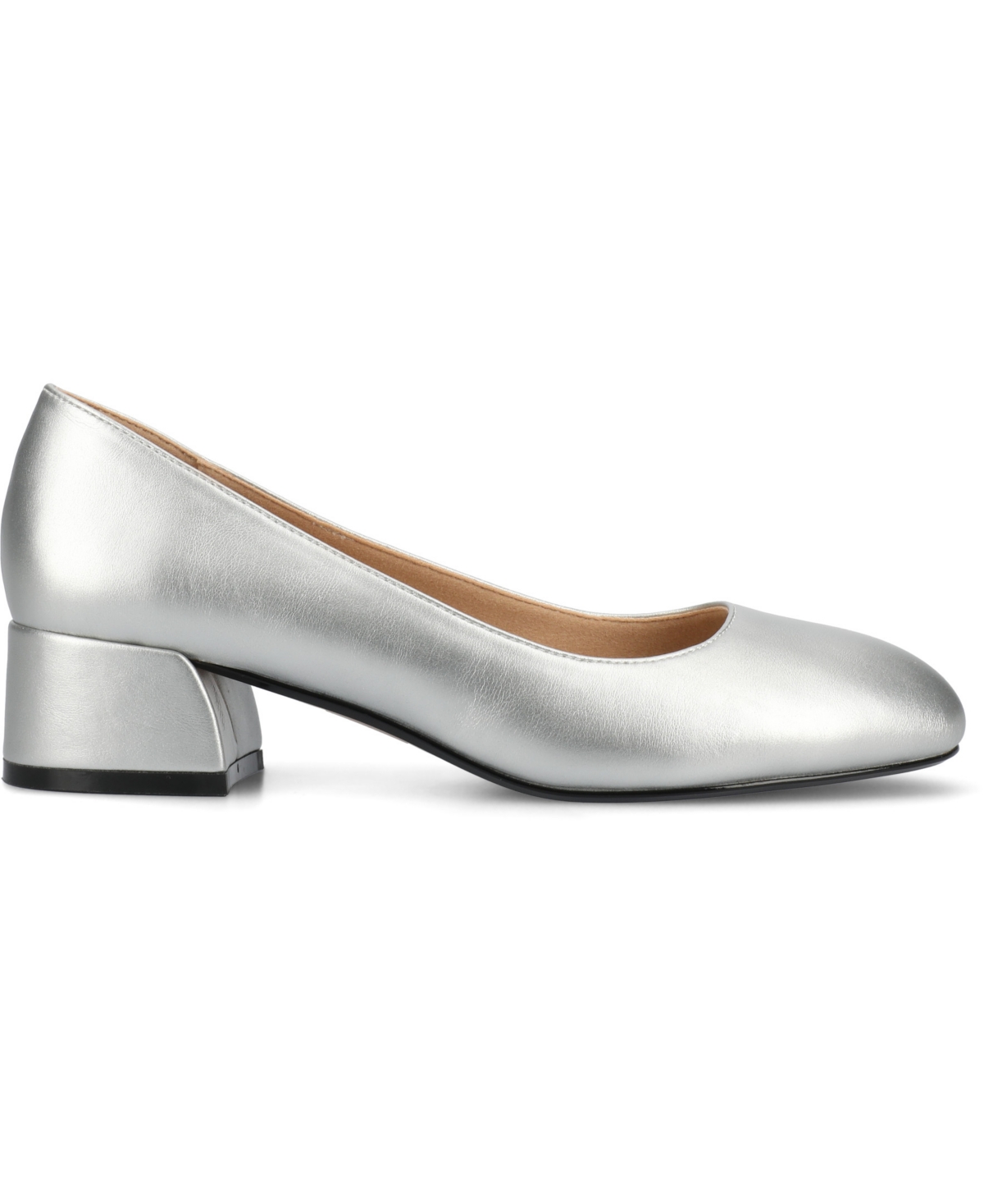 Journee Collection Journee Womens Saarii Wide Width Pumps In Silver