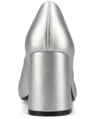 Women's Seraphina Round Toe Block Heel Pumps