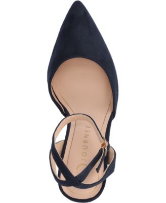 Women's Tyyra Ankle Strap Block Heel Pumps