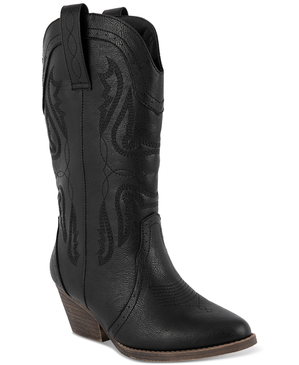 Women's Tammy Tall Cowboy Boots - Black