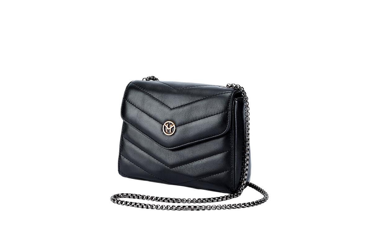 English Lady Bag Single-shoulder/Crossbody/Handheld Square Bag - Nude