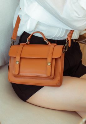 Women Vintage Genuine Leather Flap Bag Crossbody Victoria Hyde Cambridge satchel