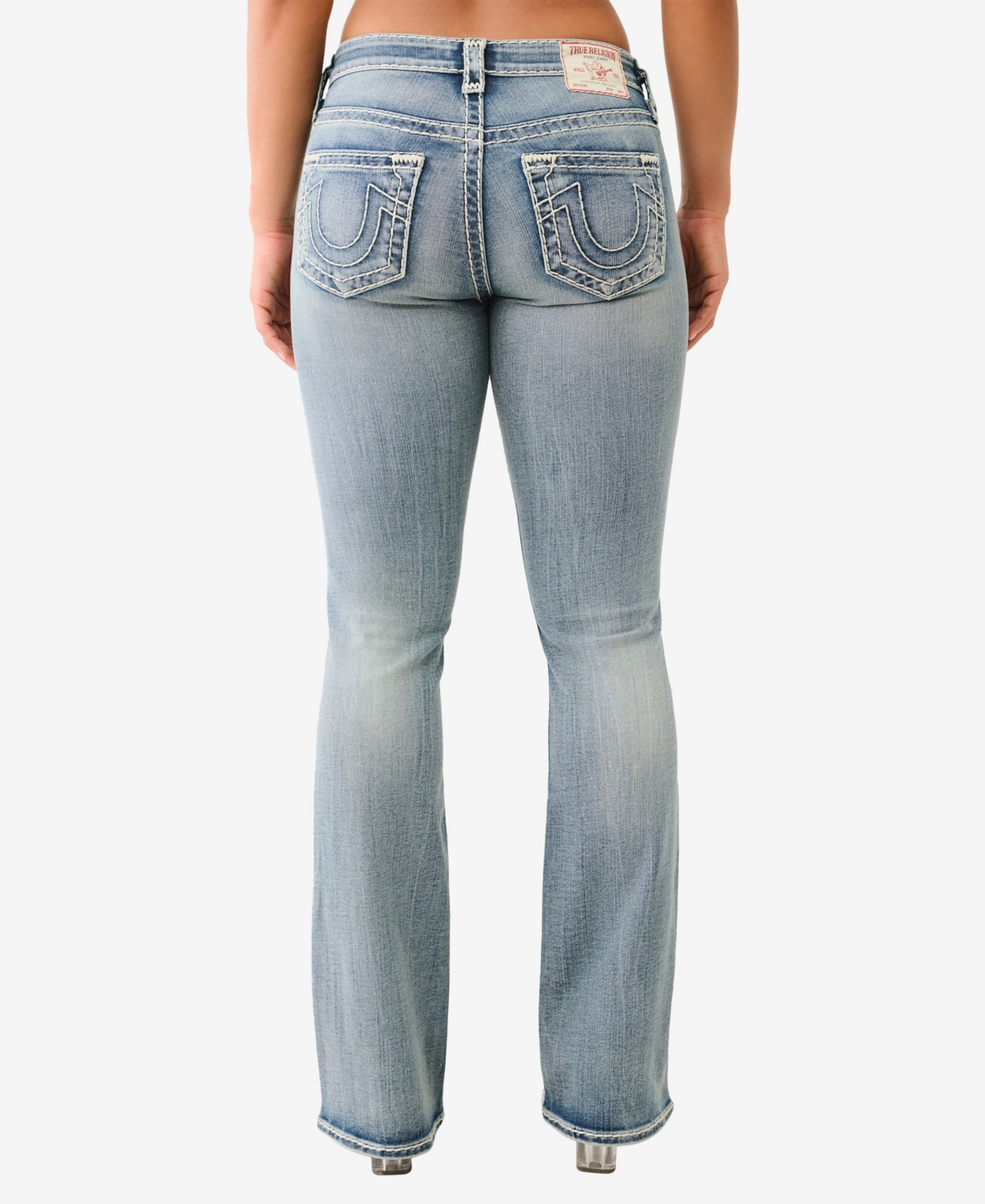 TRUE RELIGION WOMEN'S BECCA BOOTCUT MID RISE SUPER T JEANS 