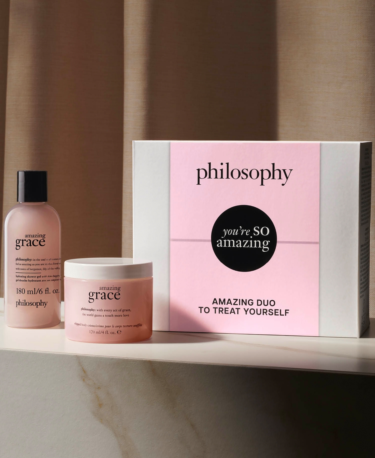 PHILOSOPHY 2-PC. YOU'RE SO AMAZING SHOWER GEL & BODY CREME GIFT SET 
