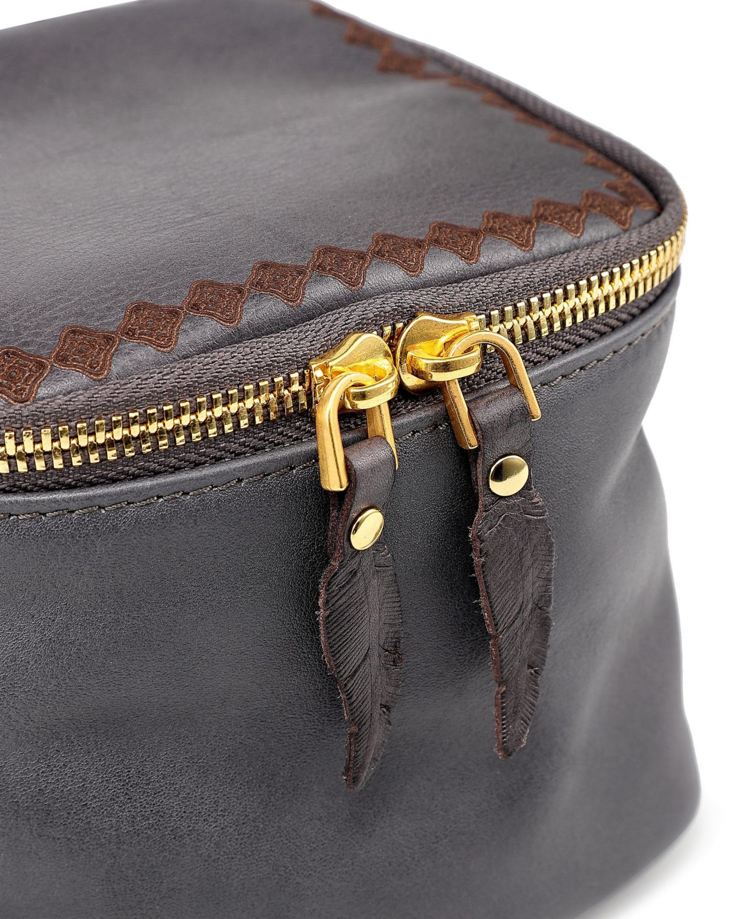 Celosia Cube Leather Jewelry Case