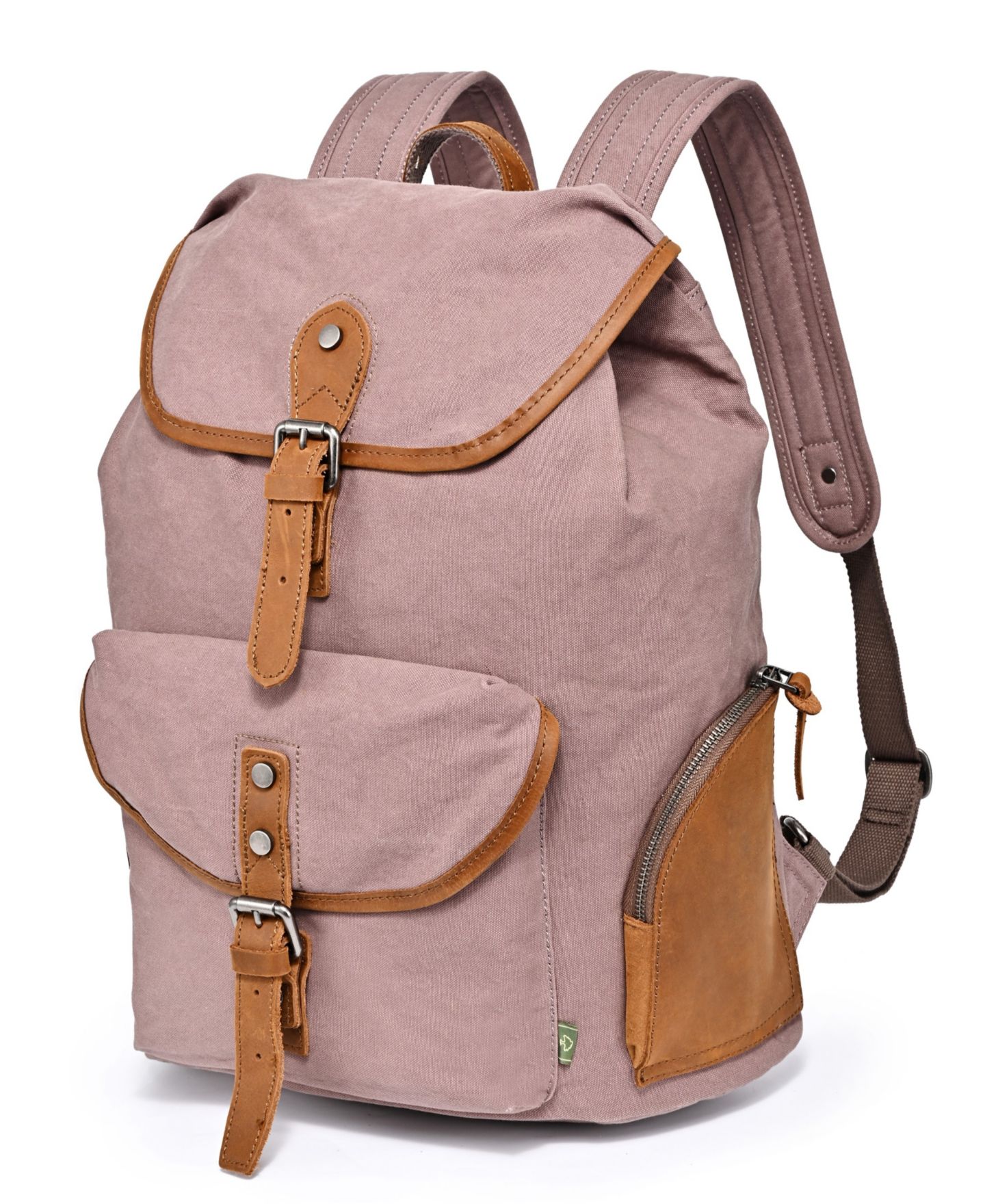 Рюкзак TSD BRAND Milo Canvas, цвет: Коричневый — фото 6