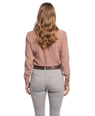 Women's Blossom Leather Belt