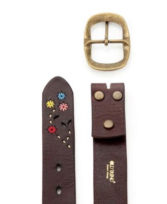 Women's Blossom Leather Belt