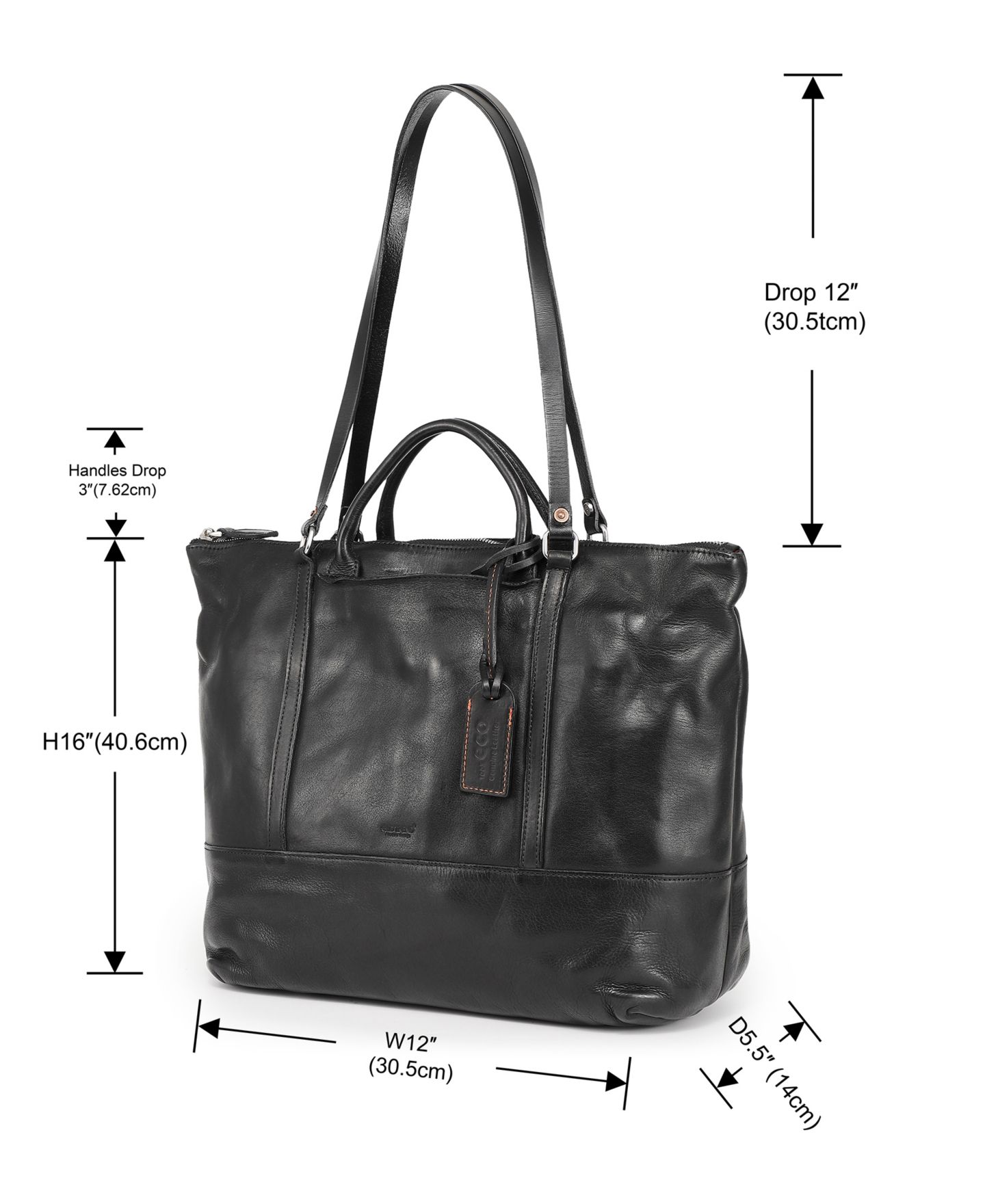 Женская сумка OLD TREND Crocus Carryall, цвет: Чёрный — фото 6