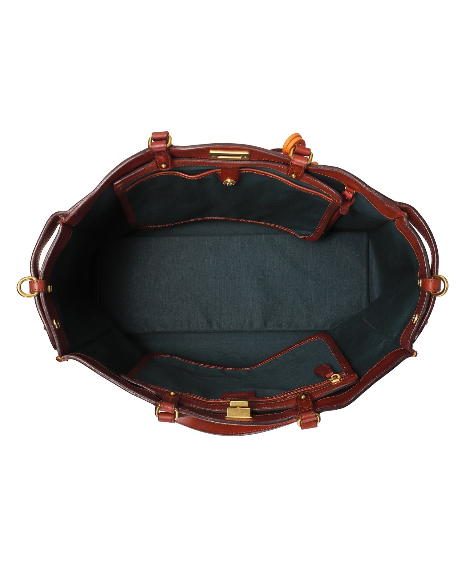Ixia Jet Set Large Leather Tote Bag